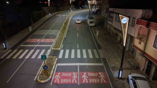 Kahramanmaraş Büyükşehir Belediyesi Andırının prestij caddesini yeniledi