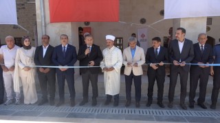 Kahramanmaraş depremlerinde hasar gören Çalık Camii yeniden ibadete açıldı