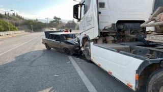 Kahramanmaraşta trafik kazası: 1 yaralı