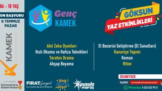 Kahramanmaraş’ta Ücretsiz Yaz Kursları Başladı! Son Başvuru 6 Temmuz