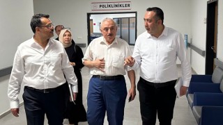Kamu Hastaneleri Başkanı Gülsur, Bahçe Devlet Hastanesini Ziyaret Etti