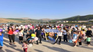 Kansere yenik düşen Duygu için gökyüzüne balonlar bırakıldı