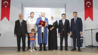 Kapalı Ceza İnfaz Kurumundaki bir hükümlü 12 ayda hafız oldu