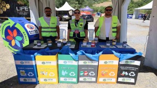 KapıkayaFestte 4 günde 7 ton atık toplandı