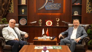 Karabük İl Müftüsü Erhundan Rektör Kırışıka ziyaret