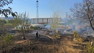 Karabükte ikinci yangın: Evler ve seralar zarar gördü