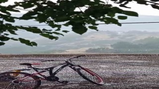 Karakoçanda dolu yağışı