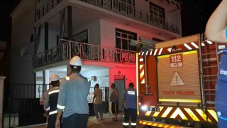 Karamanda ev yangını korkuttu