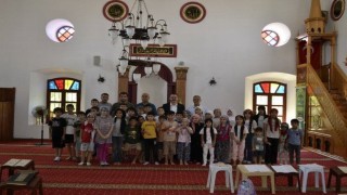 Kaymakam Ateş, Kuran Kursu öğrencileri ile bir araya geldi