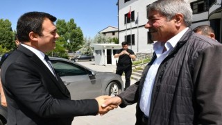 Kaymakam Burak Dertlioğlundan  iade-i ziyaret