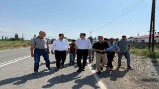 Kaymakam Erdoğandan köy ziyareti