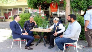 Kaymakam Küçük, esnaf ve vatandaşlarla bir araya geldi