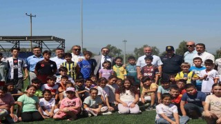 Kaymakam Taşkın, Yaz Kuran Kursu öğrencileriyle buluştu