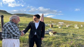 Kaymakam Tutaldan arıcıya ziyaret