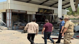 Kaymakamı Bulut, petrol istasyonunda incelemelerde bulundu