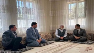 Kaymakamın ilk ziyareti şehit ailesine oldu