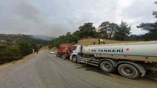 Kayseri Büyükşehir Belediyesinden Kahramanmaraştaki orman yangınına destek