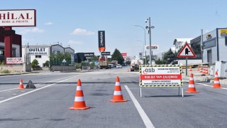 Kayseri OSBde 2025 asfalt sezonu açıldı