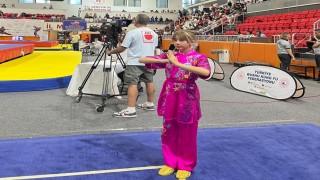 Kayserinin altın kızı Balkan Şampiyonu oldu