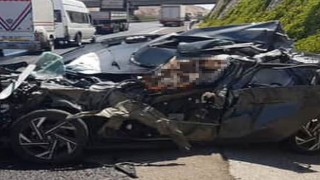 Otomobil Sulama Tankerine Çarptı: 1 Ölü