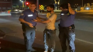 Kaza yapan alkollü ve ehliyetsiz sürücüden pes dedirten konuşma