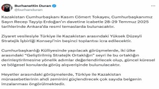 Kazakistan Cumhurbaşkanı Tokayev, Türkiyeye geliyor
