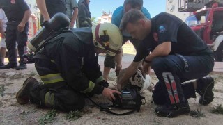 Kedisi içerdeyken evi evi yanan Ukraynalı kadın yaşadığı şoku anlattı