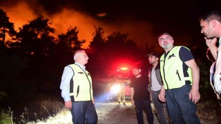 Kestelde eşgüdüm, teknoloji ve dayanışmayla yangının önü kesildi