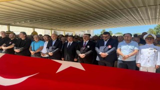 Kıbrıs Gazisi Yılmaz Dereli askeri törenle son yolculuğuna uğurlandı