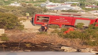Kilis İtfaiyesinden Hataydaki yangın söndürme çalışmalarına destek