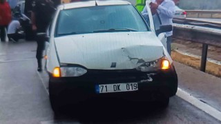 Kırıkkalede iki otomobil çarpıştı: 5 yaralı