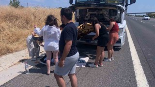 Kırkağaçta feci kaza: 1i ağır 4 yaralı