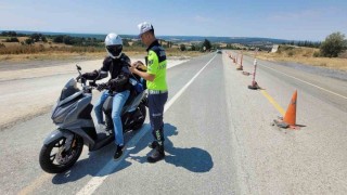 Kırklarelinde trafik denetimi: 166 araç ve sürücüye işlem yapıldı