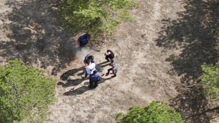 Kırşehirde ormanlık alanlarda dron destekli denetim