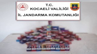 Kocaelide kaçak tütün operasyonu