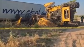 Konya-Aksaray yolunda feci kaza: 1 ölü, 1 yaralı