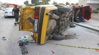 Konyada ehliyetsiz sürücü dehşeti