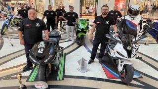 Konyada motosiklet farkındalık etkinliği