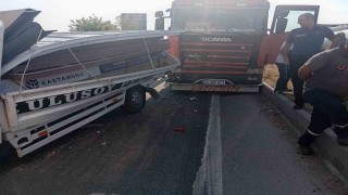 Konyada zincirleme kaza: 1 yaralı