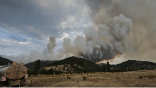 Konyadaki orman yangını Isparta sınırına dayandı, köylerde tedbir alındı