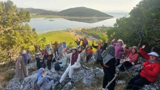 Konyalı kadınlar bu sefer günde değil, Beyşehirdeki kampta buluştu