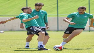 Konyaspor, Erzurum Kampındaki son antrenmanını tamamladı