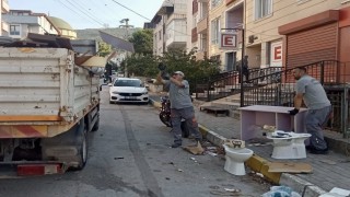 Körfezde hacimli atıklar düzenli toplanıyor