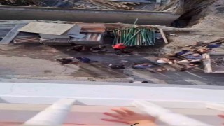 Korku dolu anlar: Yumrukların havada uçuştuğu kavgayı polis ayırdı