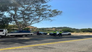 Köşkte jandarmadan şok trafik uygulaması