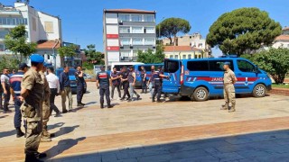 Köşkteki gazinoda öldürülen Özbek kadının katil zanlıları adliyeye sevk edildi