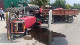 Kozan’da Otomobil ile Traktör Çarpıştı: 2 Sürücü Yaralandı