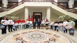 LGS şampiyonları ödüllendirildi