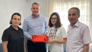 LGS Şampiyonuna Başkan’dan Ziyaret