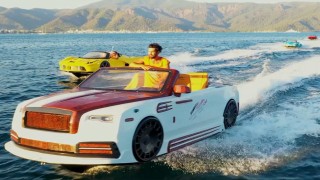 Lüks araçlar artık denizlerde